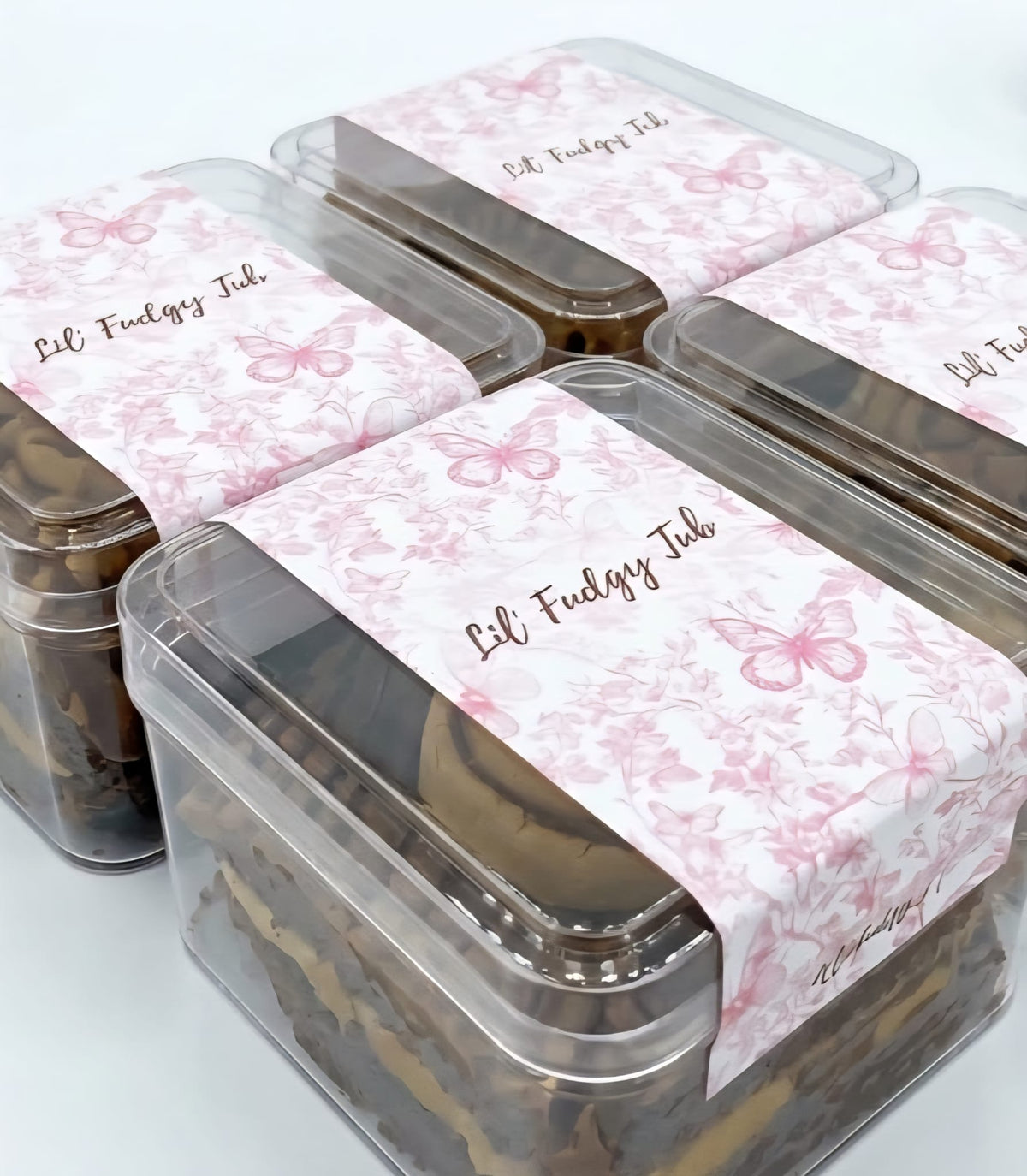 Lil' Fudgy Tub 3" x 3"